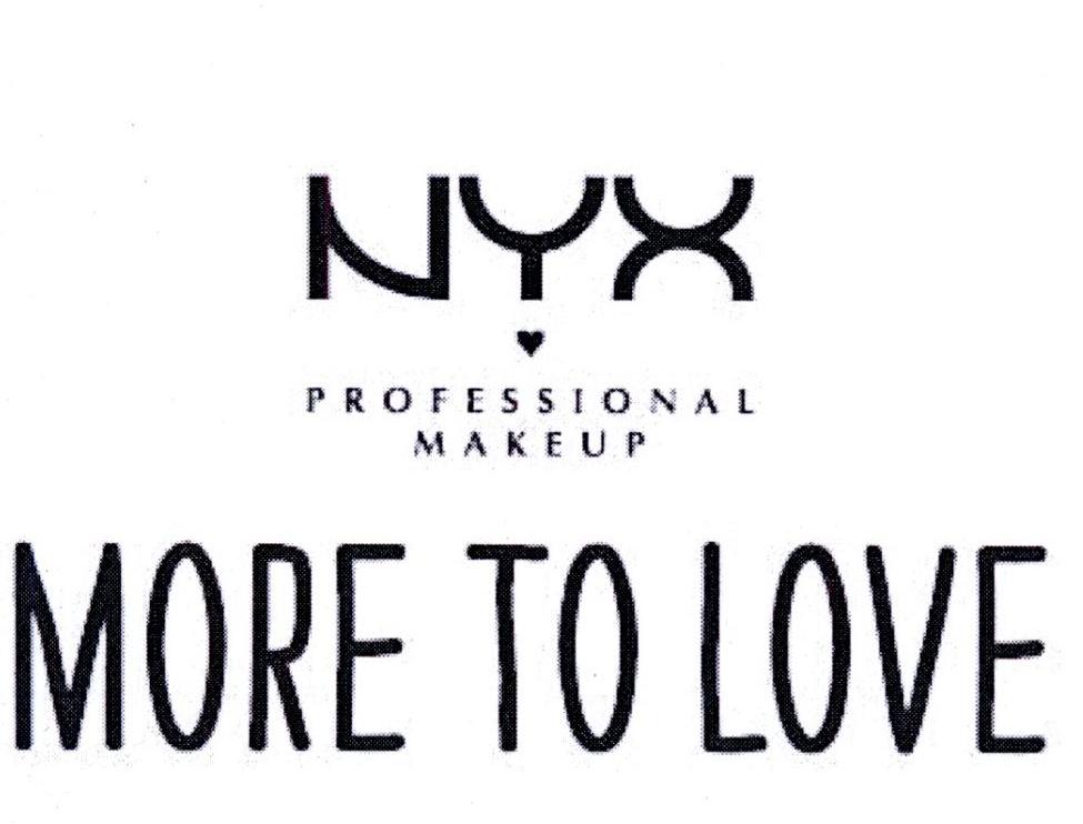 nyx professional makeup more to love 商标公告