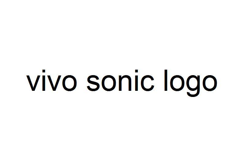 vivo sonic logo 商标公告