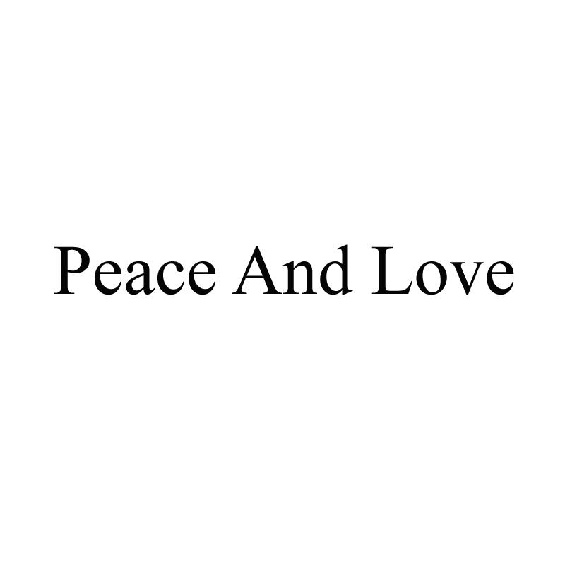 peace and love 商标公告