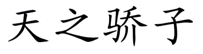天之骄子 商标公告