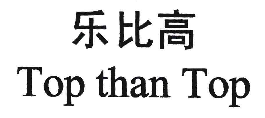 乐比高;topthantop 商标公告