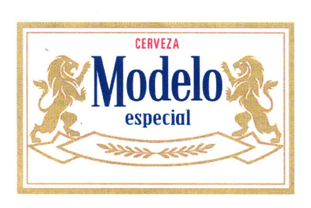 cerveza modelo especial商标公告