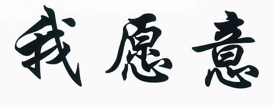 我愿意 商标公告