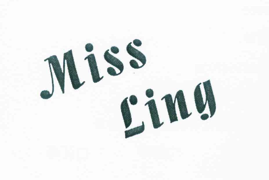 miss ling 商标公告