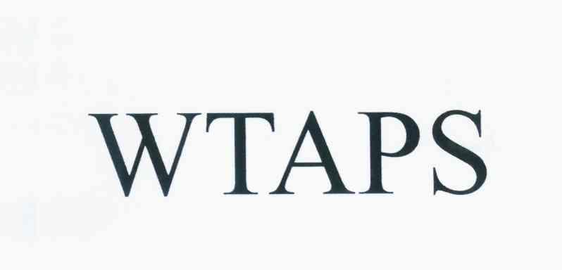 wtaps 商标公告