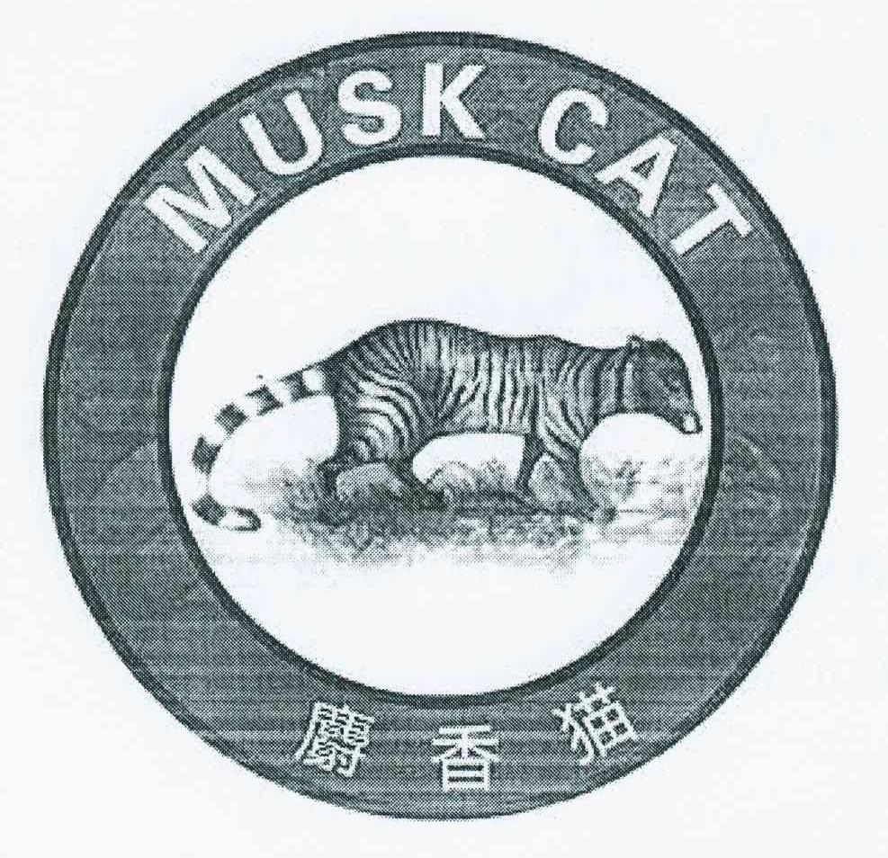 麝香猫 musk cat 商标公告