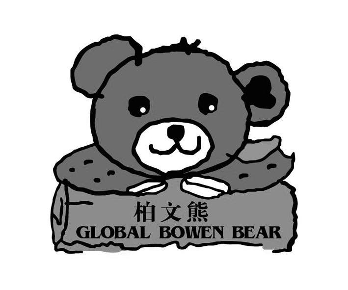 柏文熊 global bowen bear商标公告