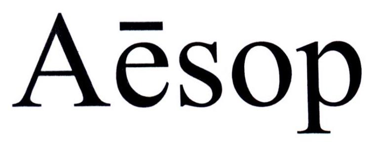 aesop 商标公告