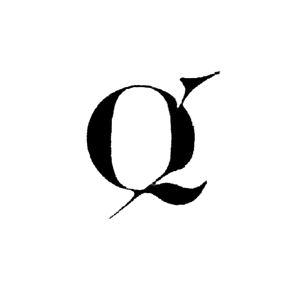 q字母 艺术字体图片