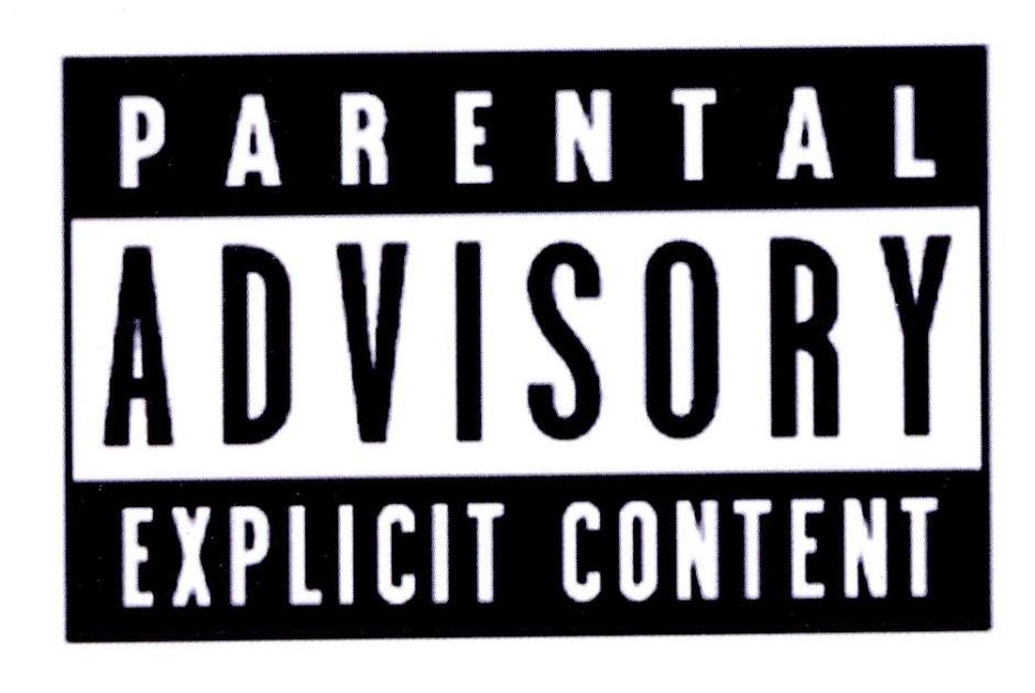 advisory parental explicit content 商标公告