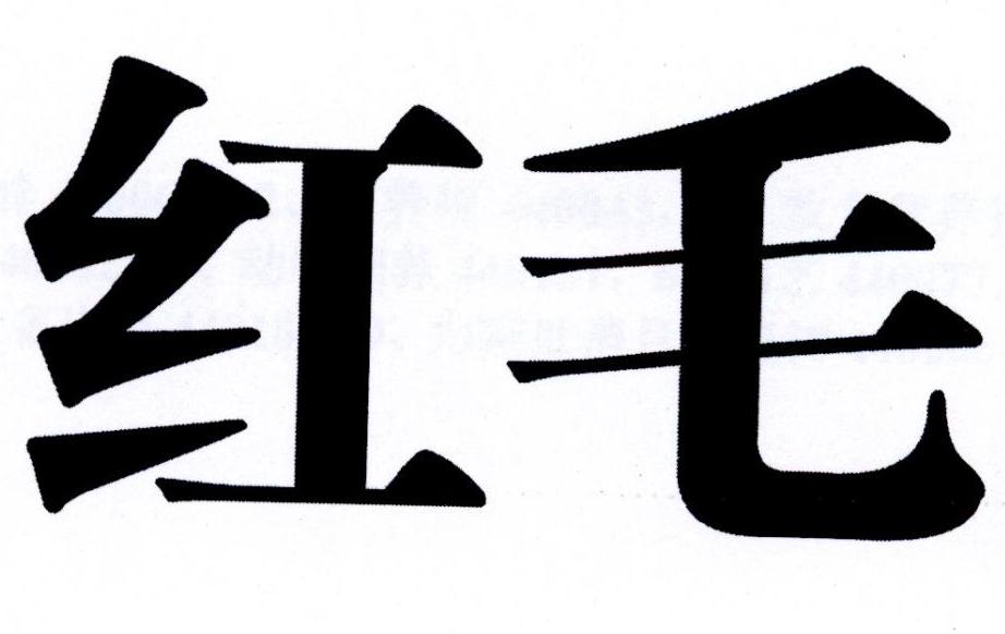 红毛 商标公告