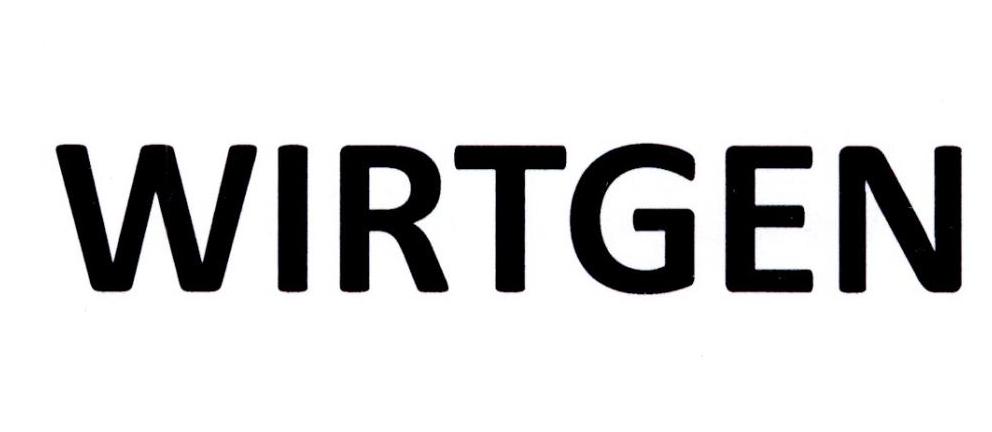 wirtgen 商标公告