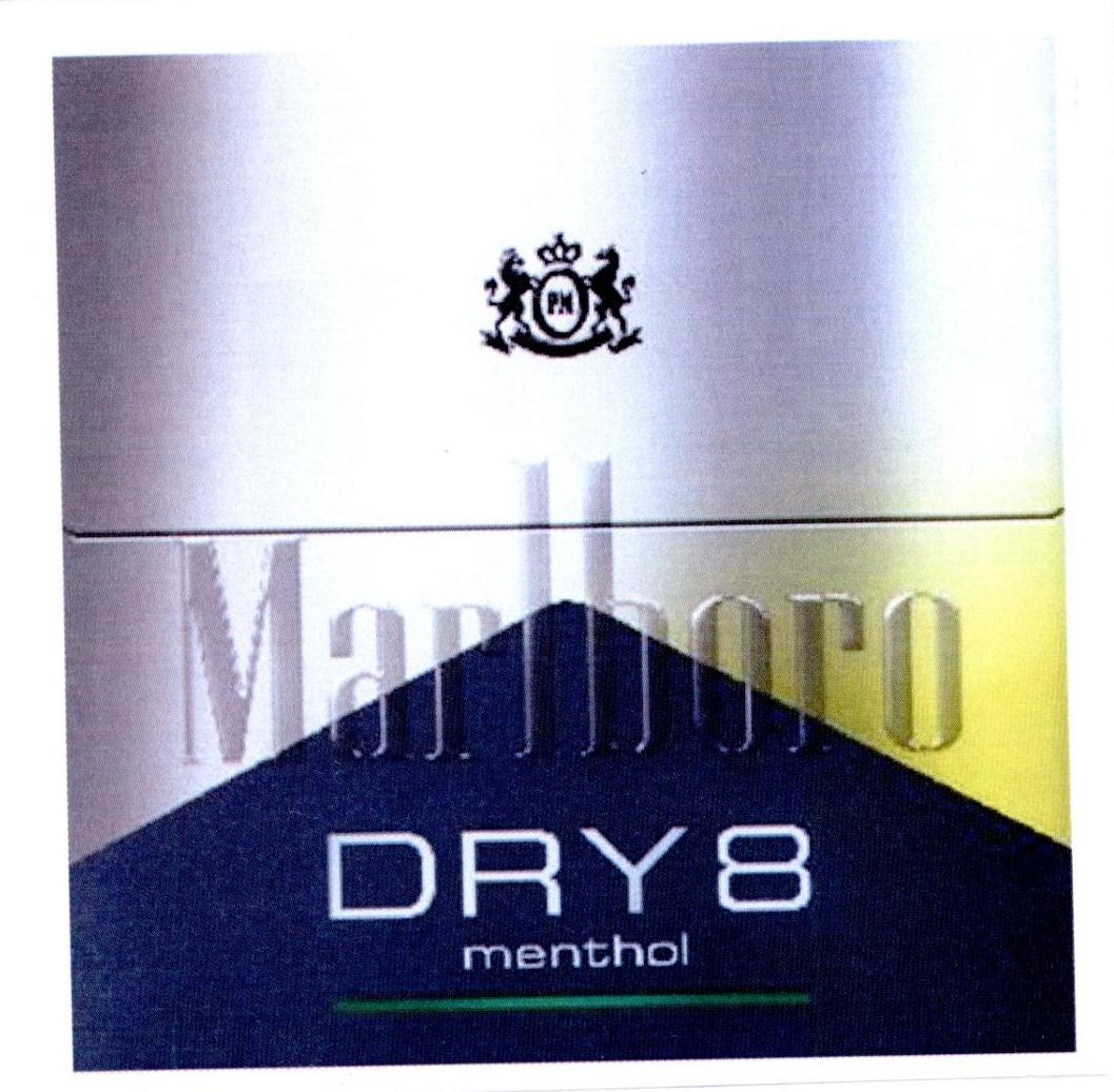 pm marlboro dry 8 menthol商标公告