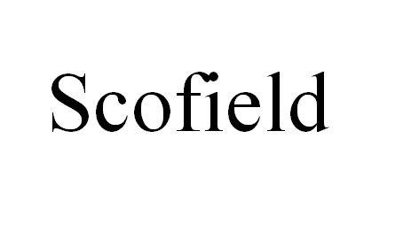 scofield 商标公告