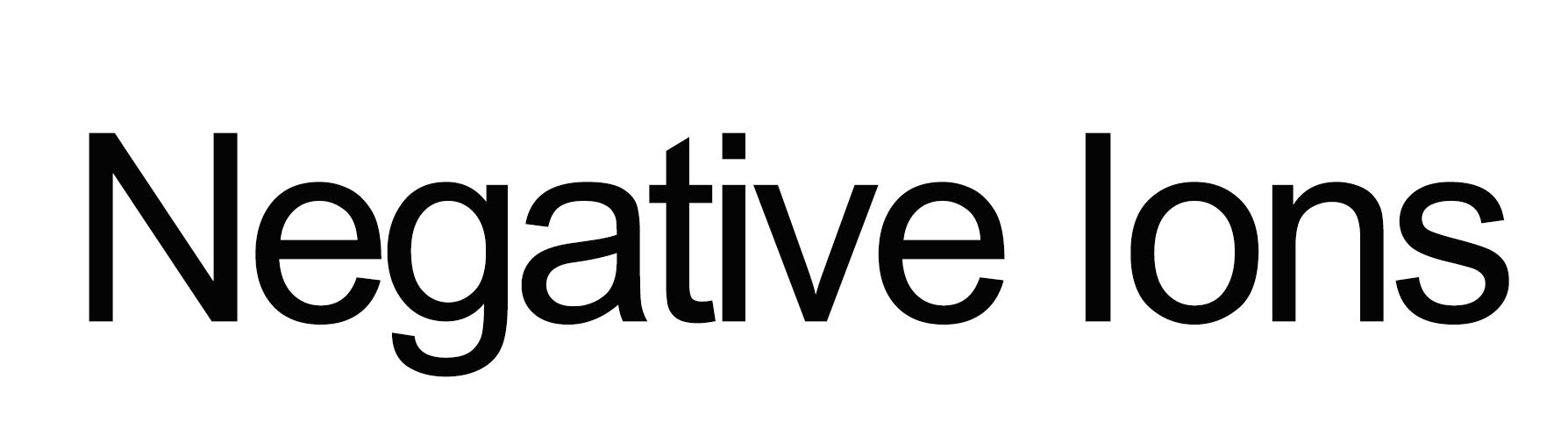 negative ions 商标公告