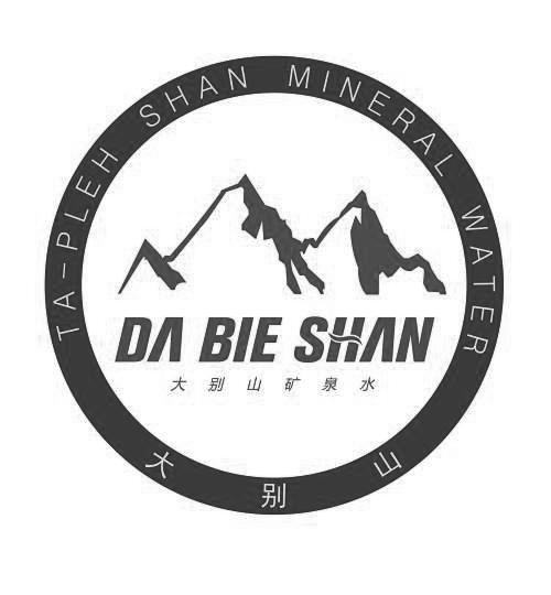 大别山矿泉水 大别山 ta pleh shan mineral water 商标公告
