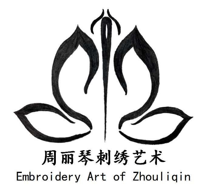 周丽琴刺绣艺术embroidery art of zhouliqin商标公告