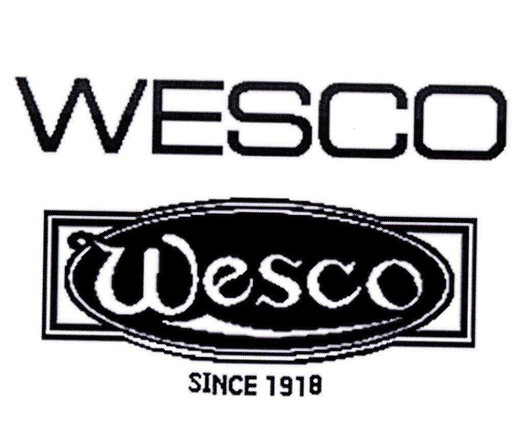 wesco wesco since1918 商标公告