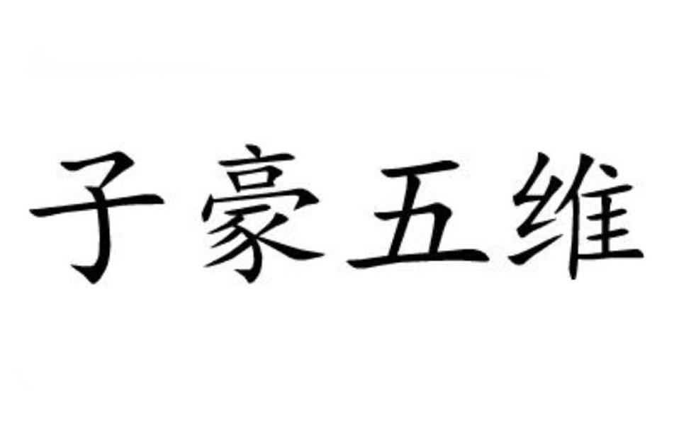 子豪五维 商标公告