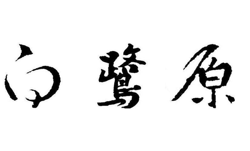 白鹭原 商标公告