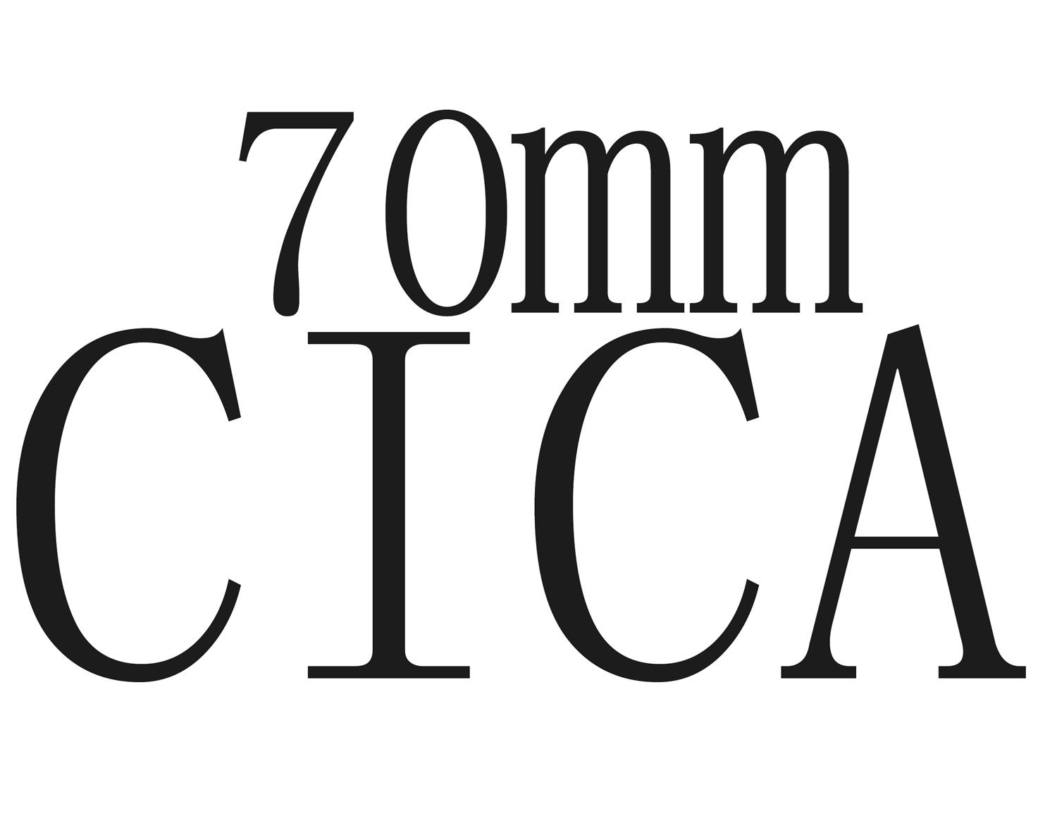 70 mm cica 商标公告