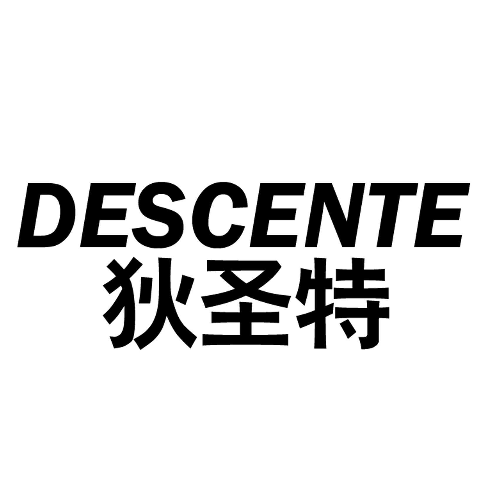 狄圣特 descente 商标公告