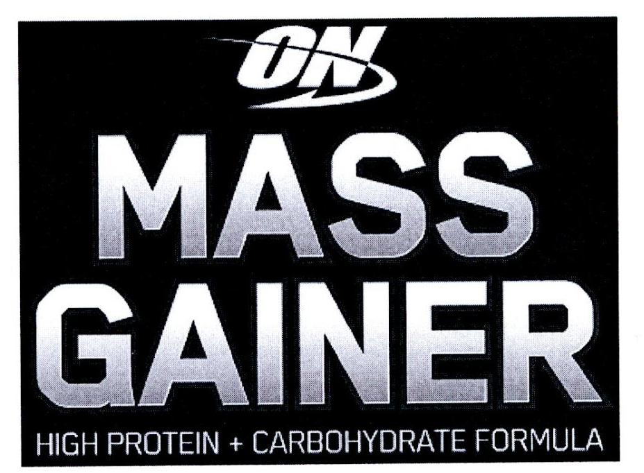 mass gainer high protein carbohydrate formula on 商标公告