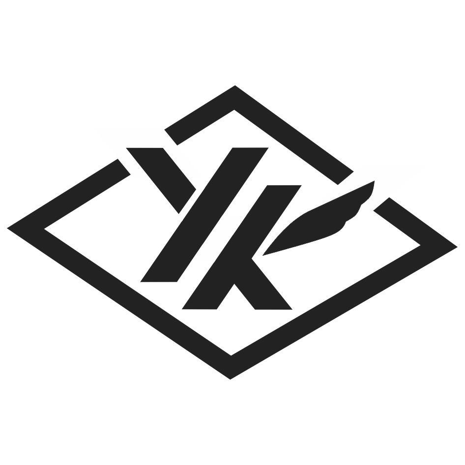 yk字母logo设计图片