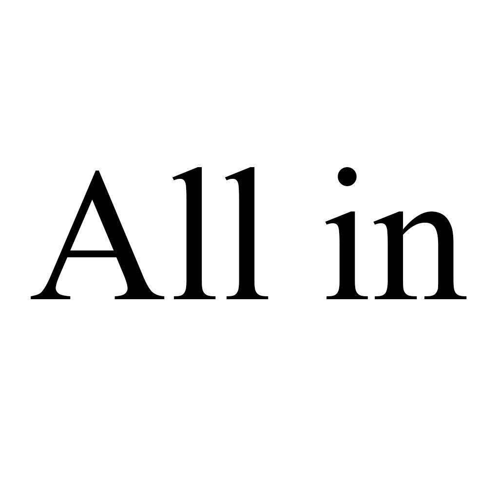 all in 商标公告