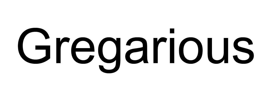 gregarious 商标公告