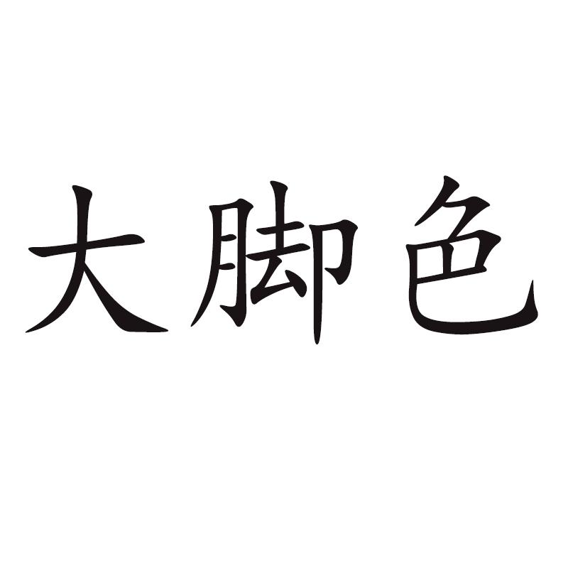 大脚色 商标公告