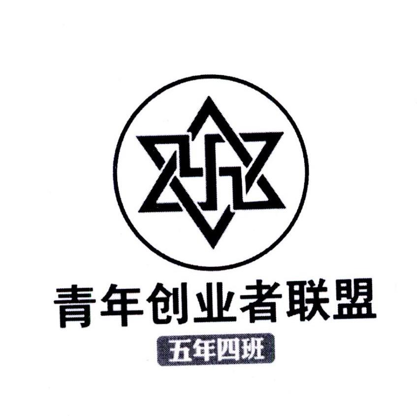 青年创业者联盟 五年四班 商标公告