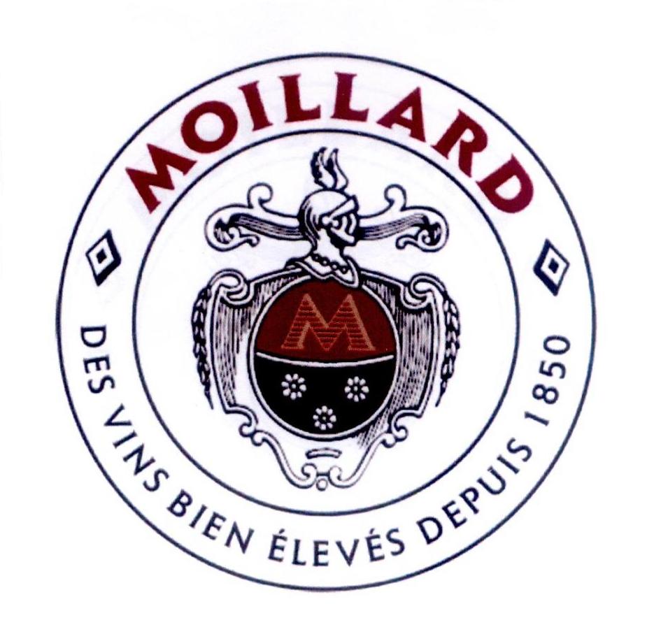 moillard des vins bien eleves depuis 1850 m 商标公告