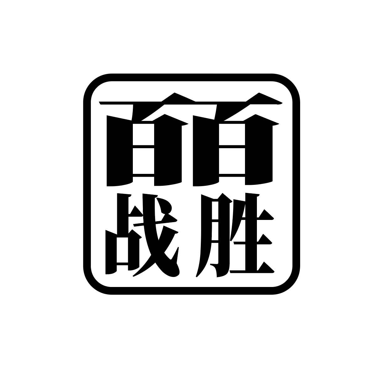 百战百胜 商标公告