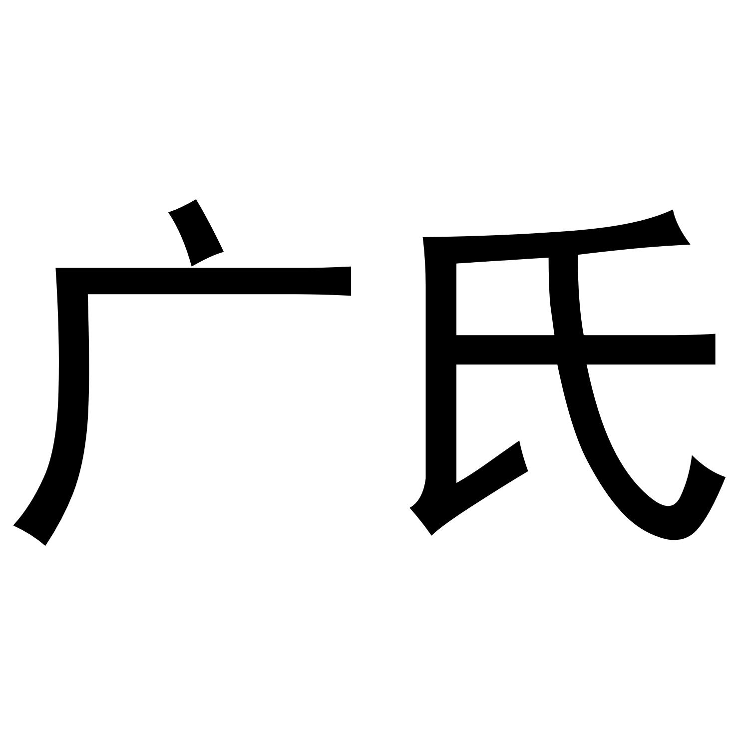 广氏 商标公告