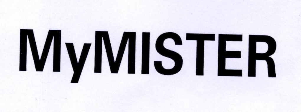 mymister 商标公告