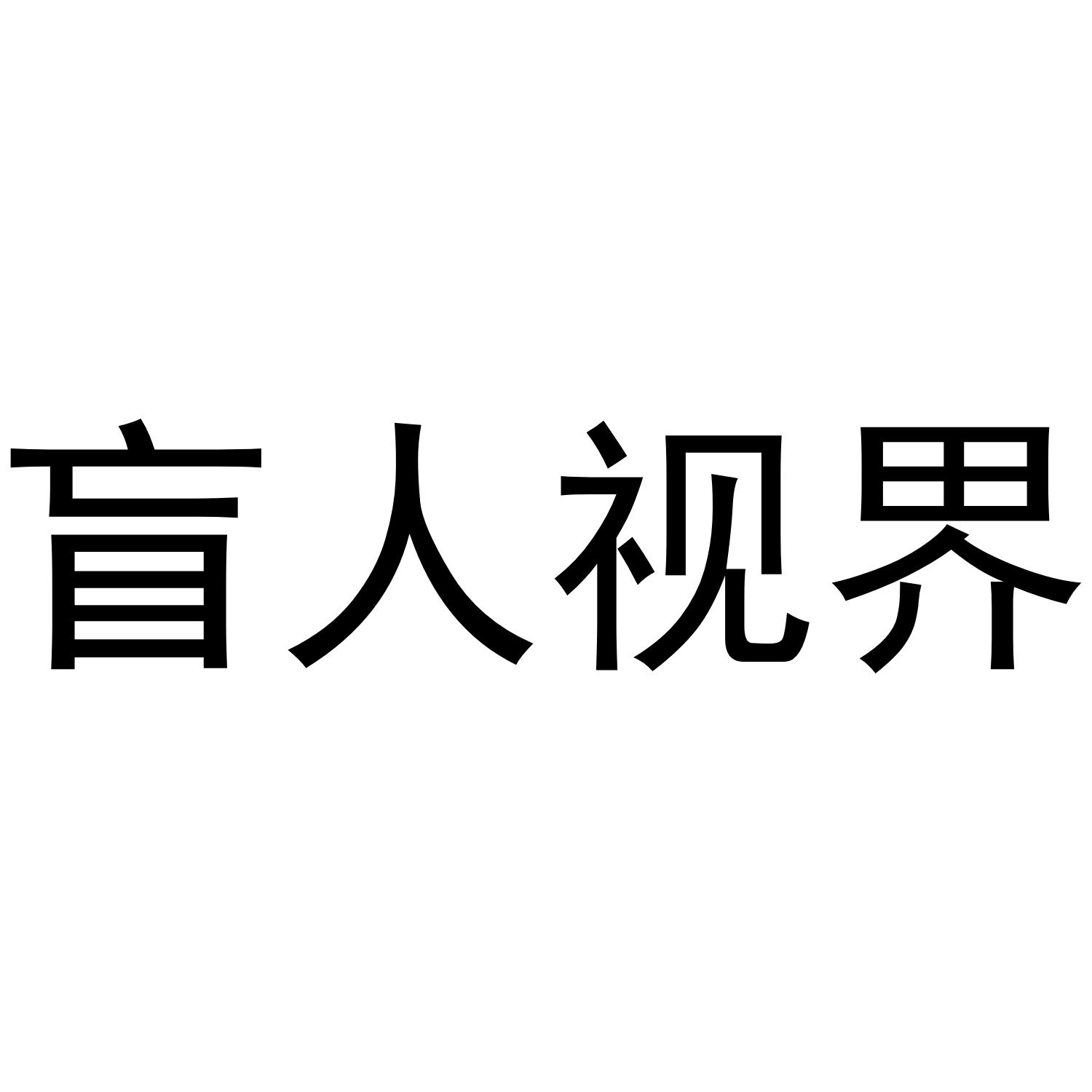 盲人视界 商标公告
