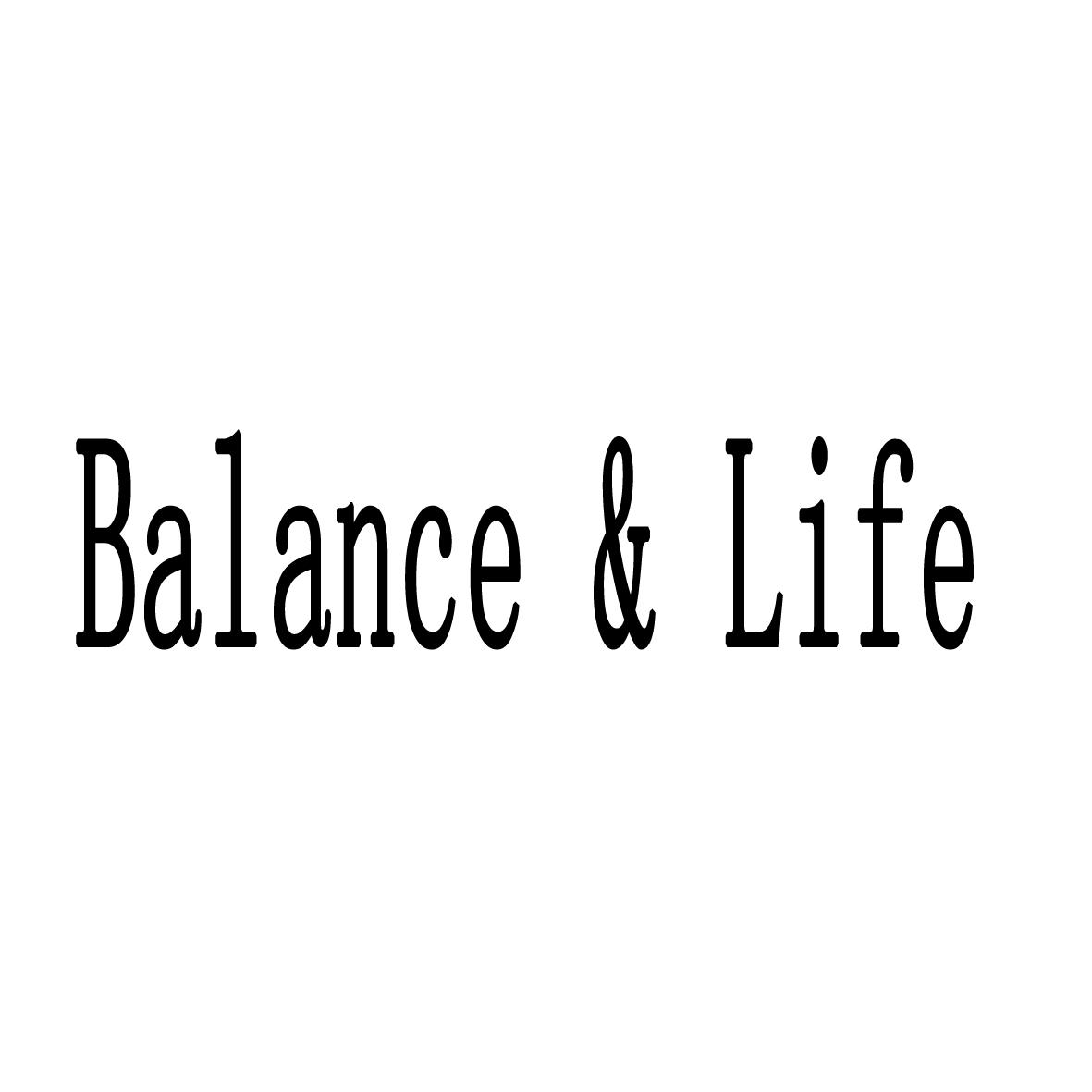 balance&life 商标公告