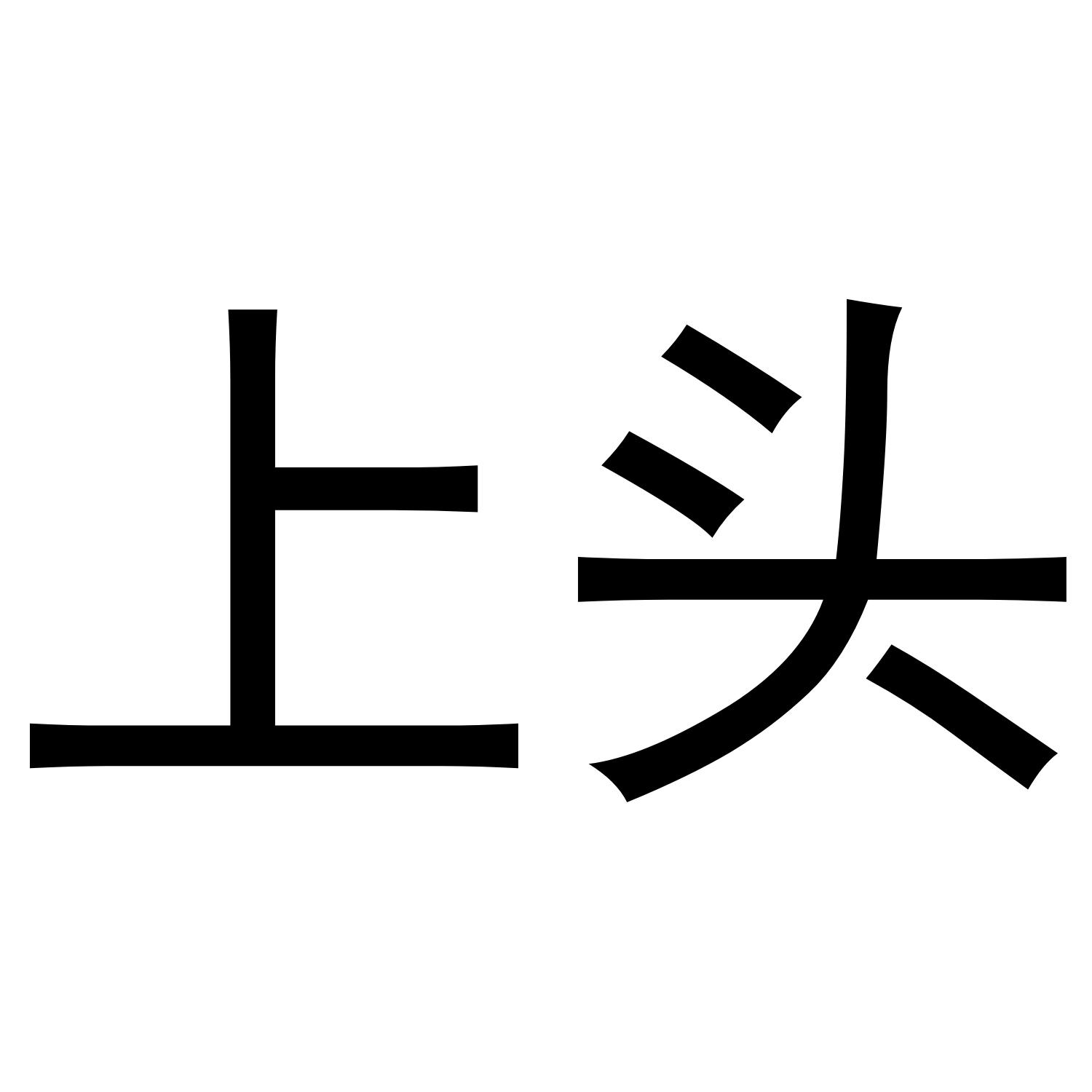 上头 商标公告