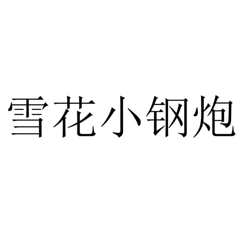 雪花小钢炮 商标公告