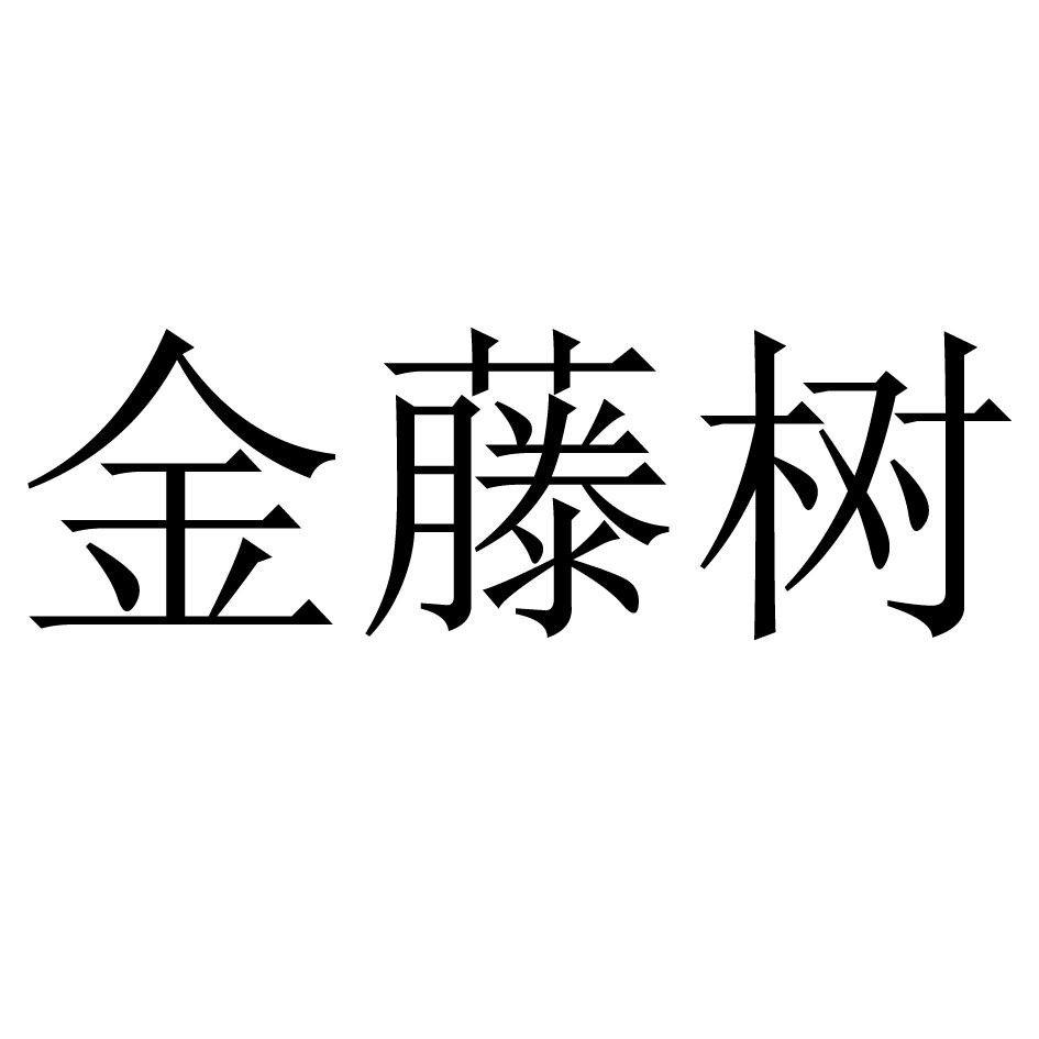 金藤树 商标公告