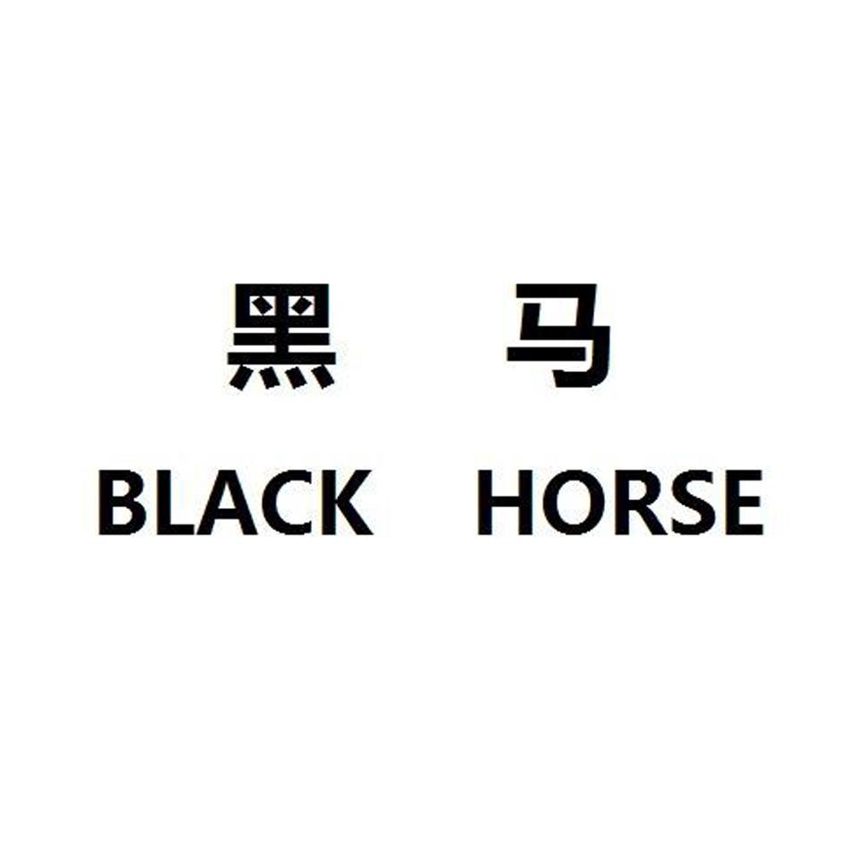 黑马  black horse 商标公告