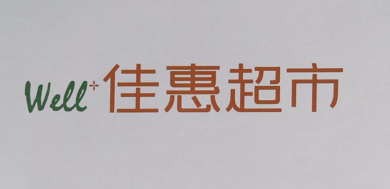 well 佳惠超市 商标公告