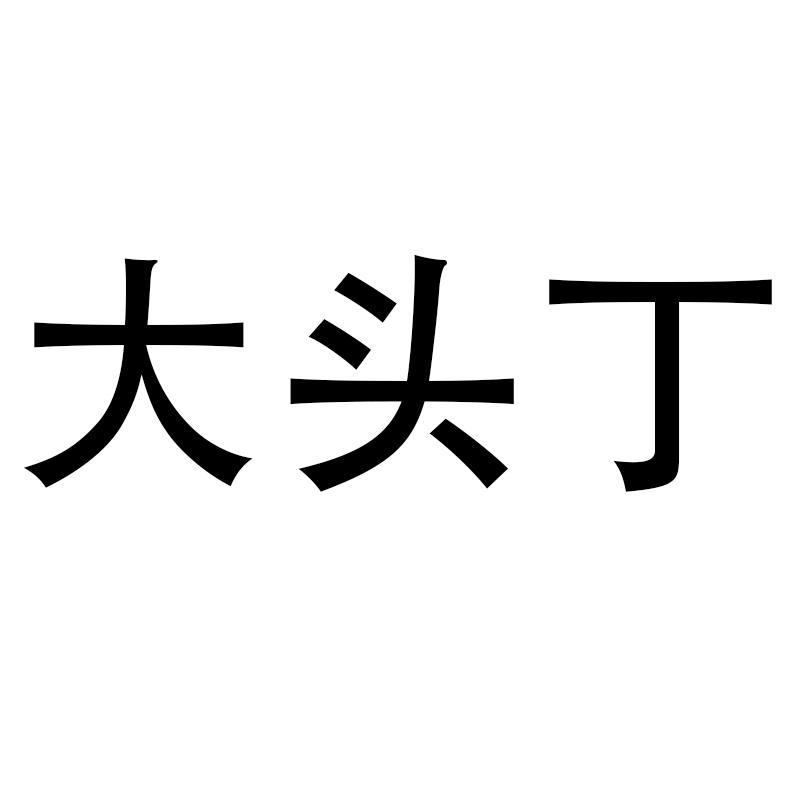 大头丁 商标公告