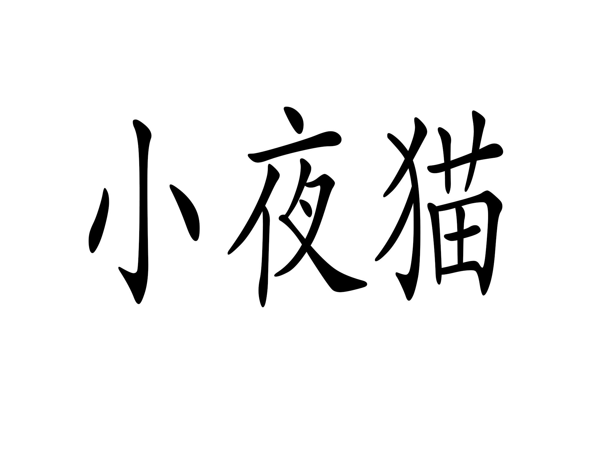小夜猫 商标公告