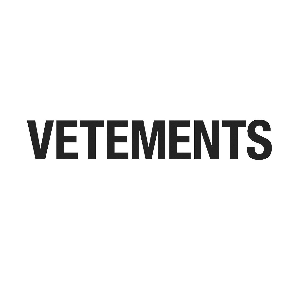 vetements 商标公告