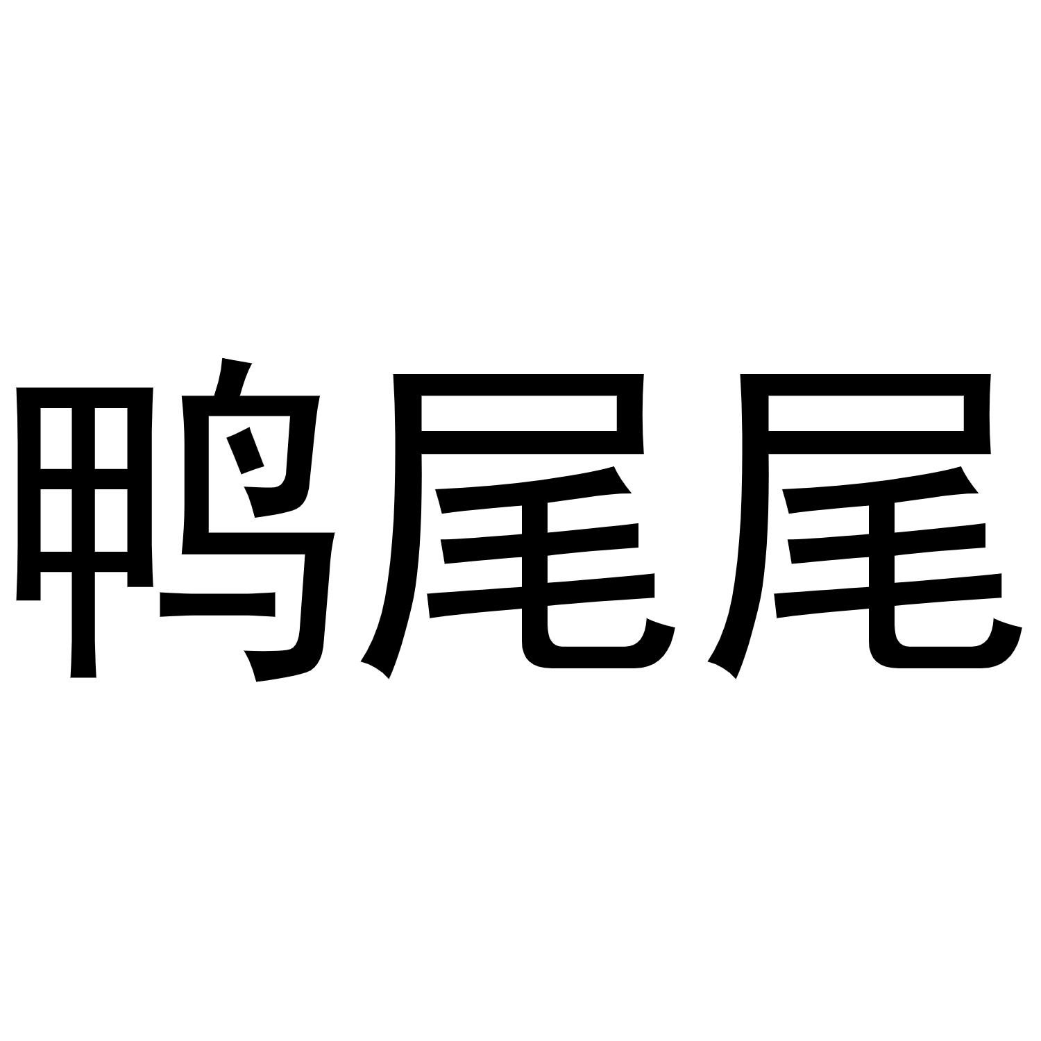 鸭尾尾 商标公告
